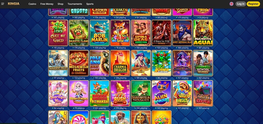Kignia Casino Games