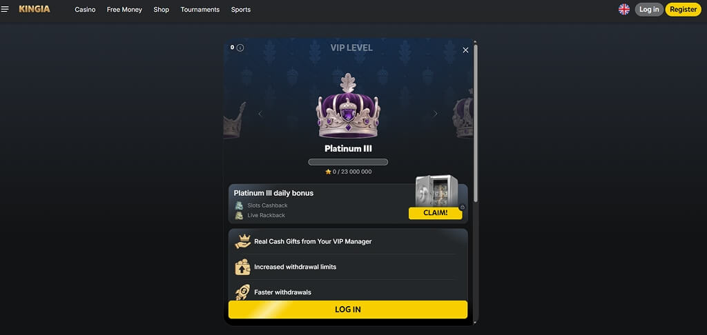 Kignia Casino VIP Club